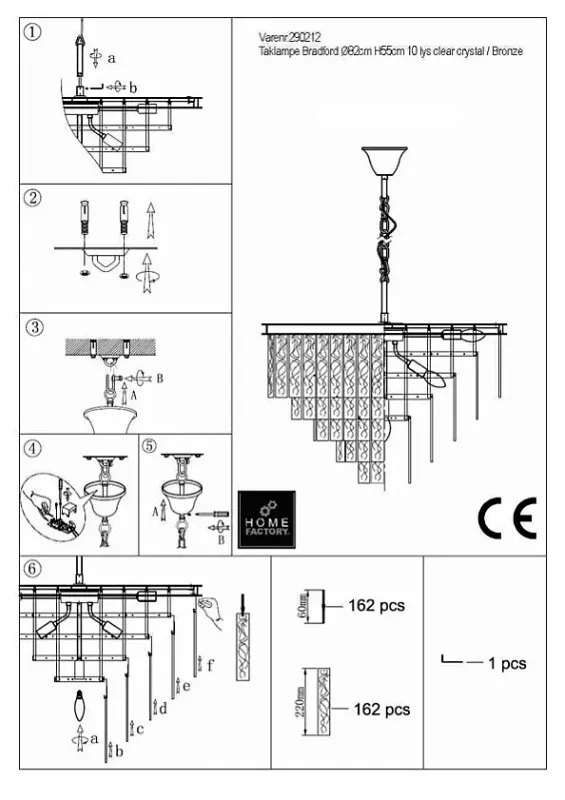 Witney taklampe | Home Factory
