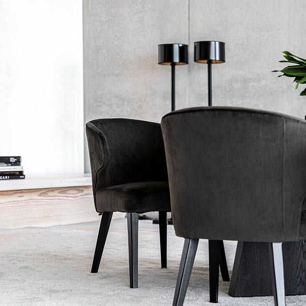 GRAZ Gulvlampe Matt Svart - Artwood