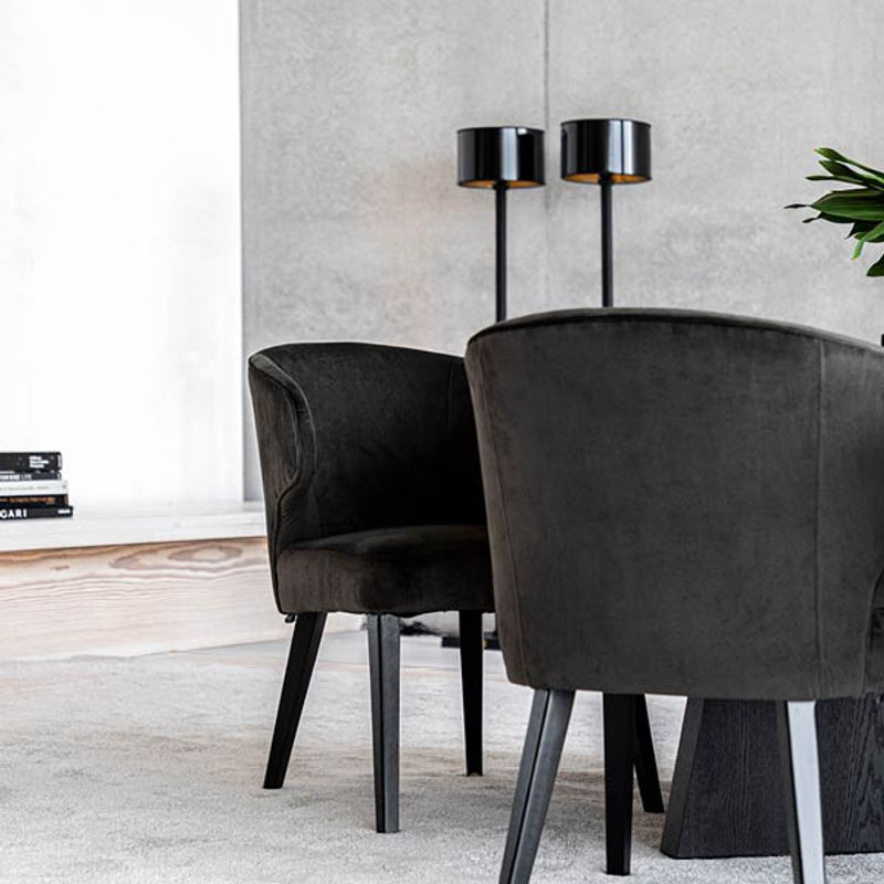 GRAZ Gulvlampe Matt Svart - Artwood