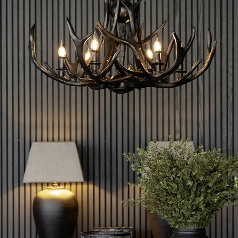 Antler taklampe | Artwood