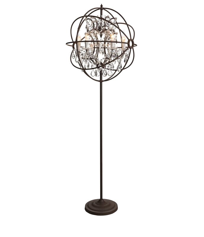 Rome Stålampe Crystal Antikk Rust - Artwood