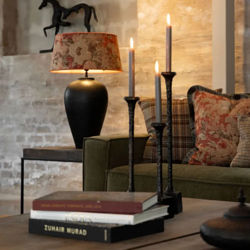 Classic Rosewood Flower Rouge lampeskjerm | Artwood