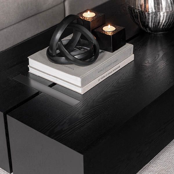 Maddox Svart Sofabord - Artwood