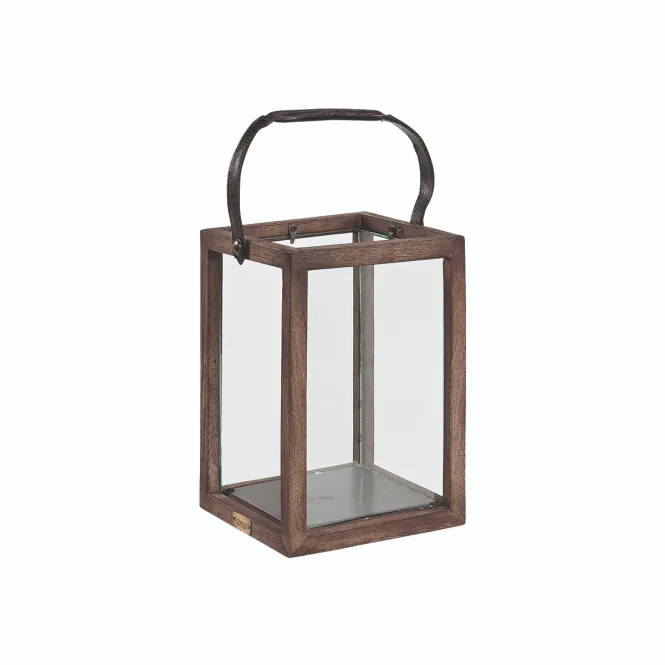 Hovedbilde Square lyslykt 30 cm i metall ...