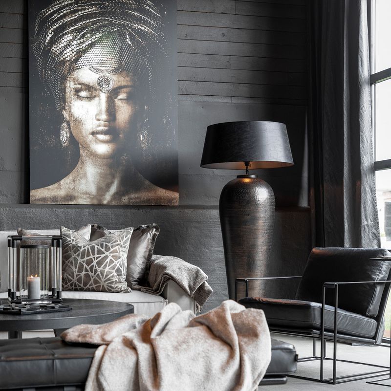 Florence Gulvlampe Antikk Bronse - Artwood