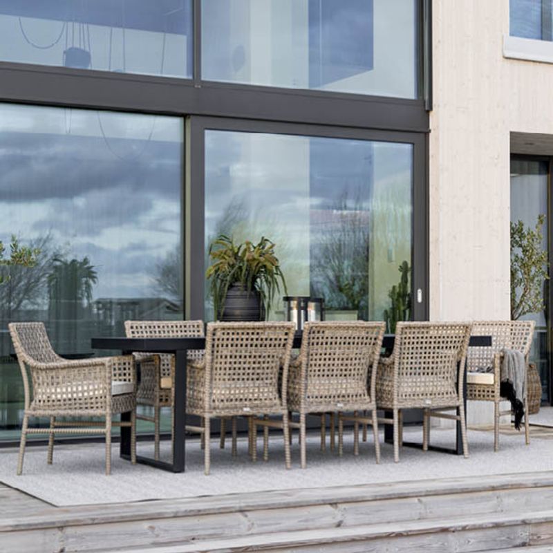 Santa Monica Classic Grey Spisetol - Artwood