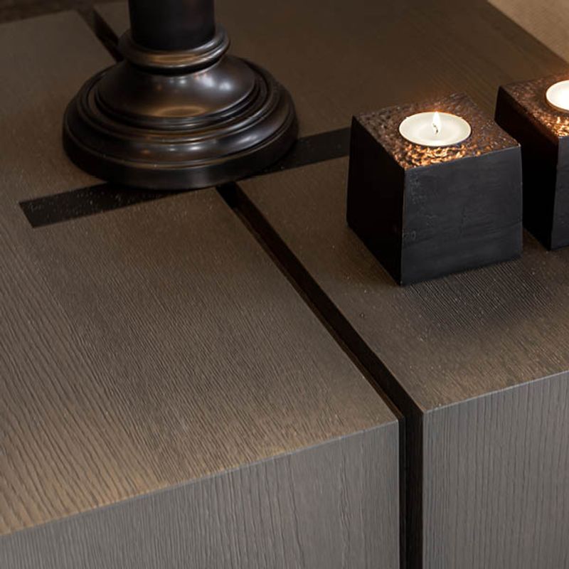 Maddox Dark Grey Sofabord - Artwood
