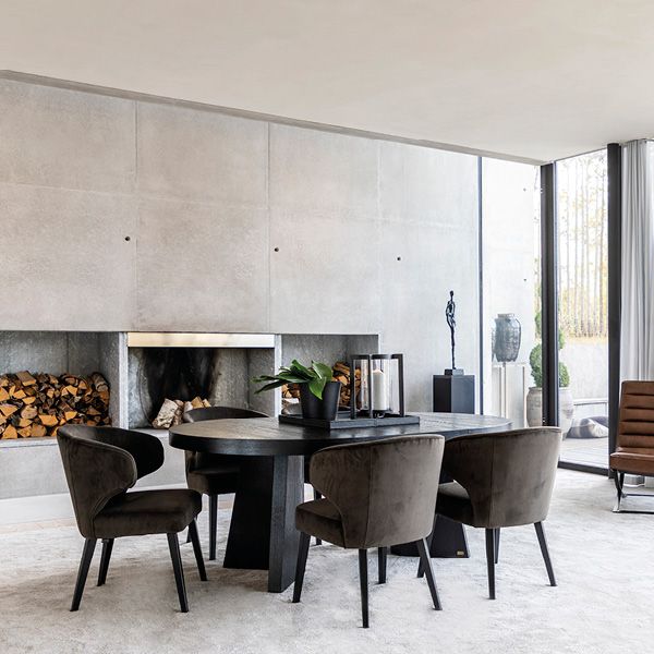 Trent Svart M/Uttrekk Spisebord - Artwood