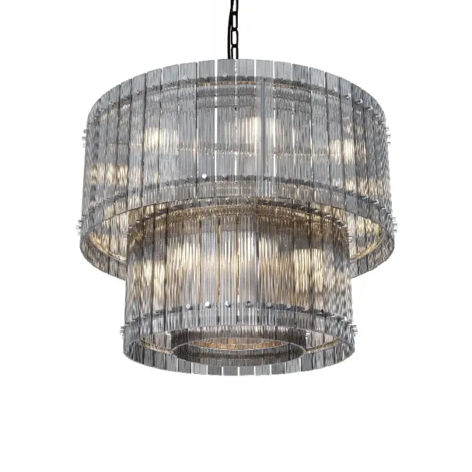 Hovedbilde Baltimore taklampe grått ...