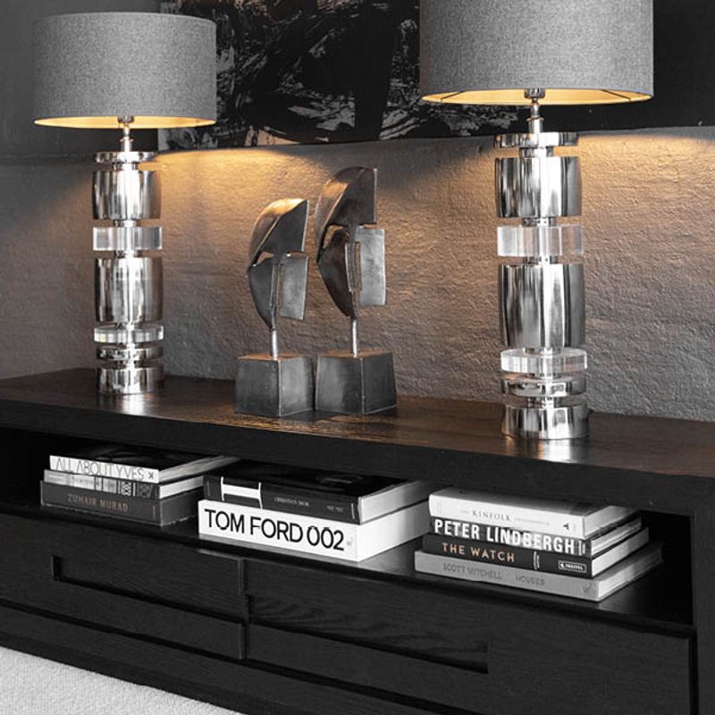 Hunter Svart Tv-Benk - Artwood