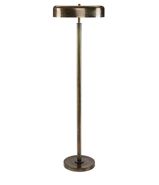 Armando Oval Antikk Messing Lampeskjerm - Artwood