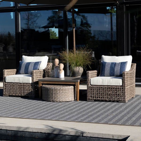 San Remo Classic Grey Lenestol - Artwood