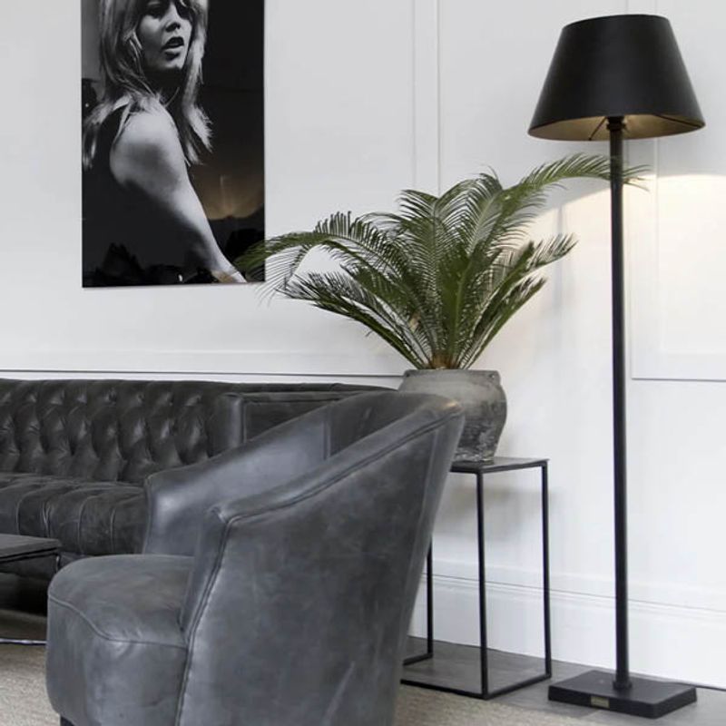 GRAZ Gulvlampe Matt Svart - Artwood