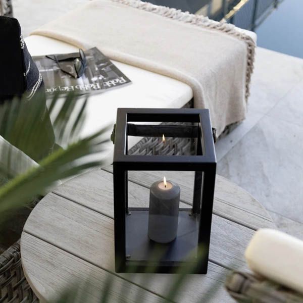 Lykt Svart - Artwood