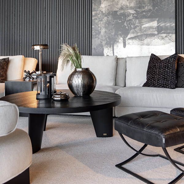 Caden Svart Sofabord - Artwood