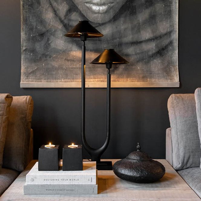 Hovedbilde Twin bordlampe med to ...