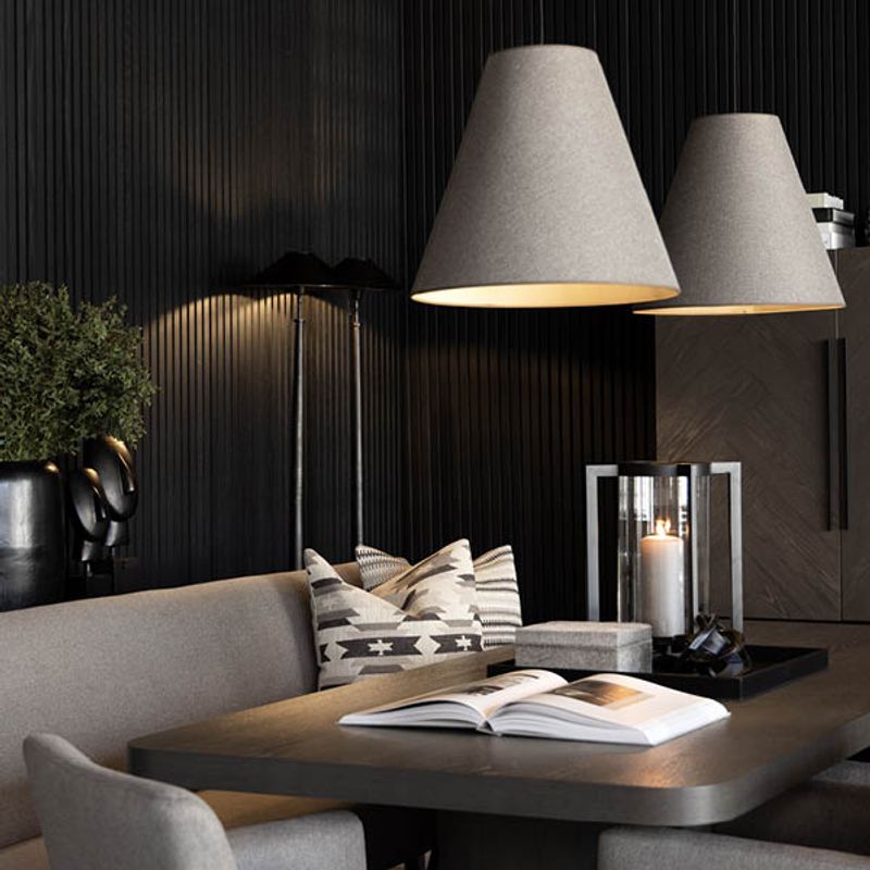 Toronto Rave Natural Taklampe - Artwood