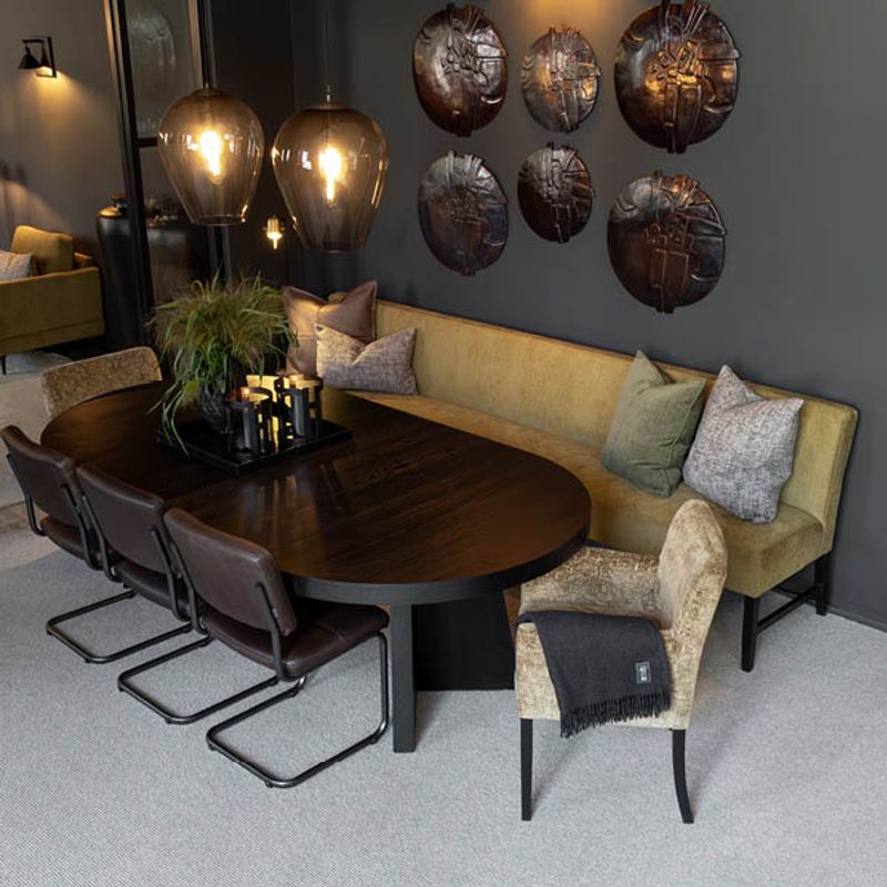 Giselle 220cm spisestuesofa | Artwood