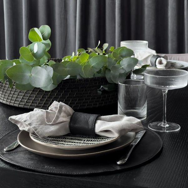 Nero Rund Bordbrikke Svart - Artwood