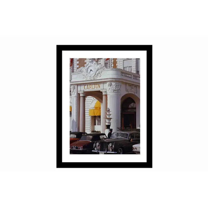 The Carlton Hotel in Cannes – bilde med ramme 70x90 cm | Home Factory