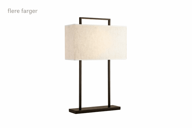 Hovedbilde Aruba Firkant Bordlampe - ...