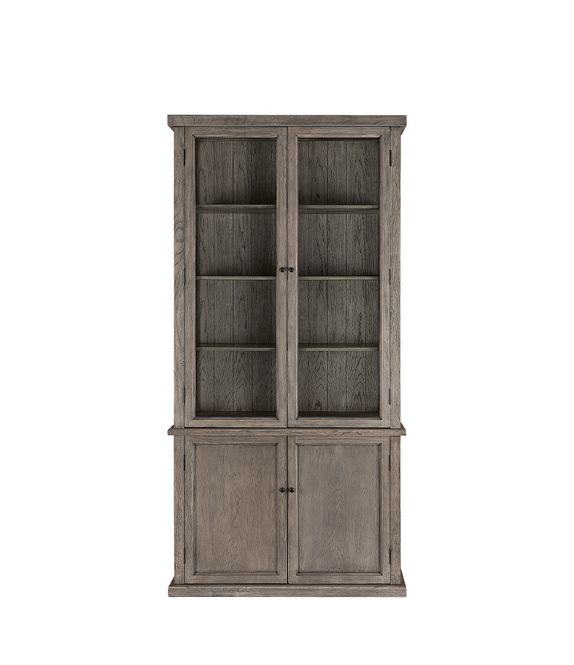 Hovedbilde Colmar Vitrineskap Pearl Grey ...
