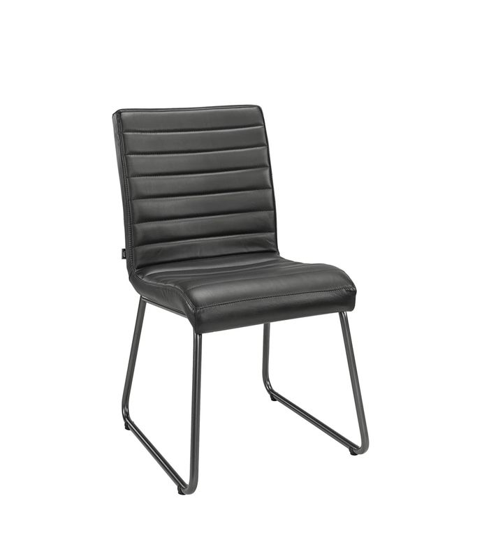 Sabina Easy Matt Svart Taupe Spisestol - Artwood