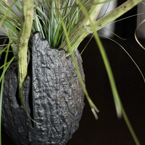 Fiora Antikk Svart/Bronse Vase - Artwood