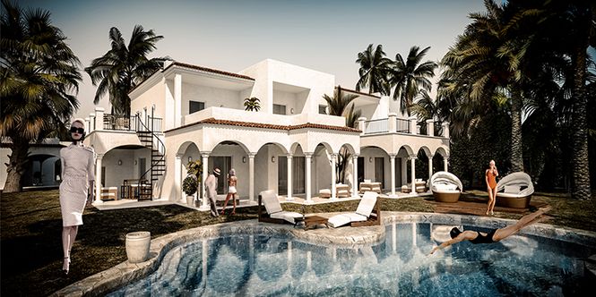 Hovedbilde Afternoon In Palm Beach ...
