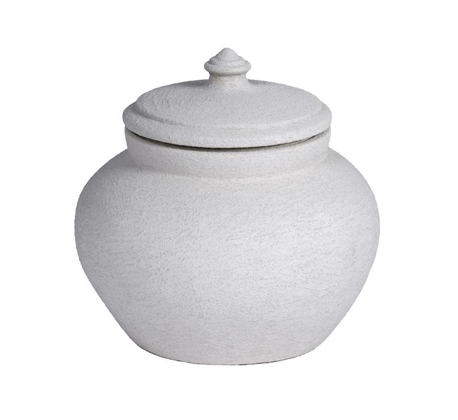 Dekorativ Beige Krukke - Home Factory