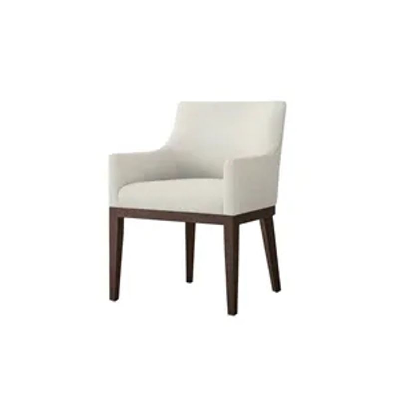 Mirage spisestol m/armlene - brune bein | Home Factory