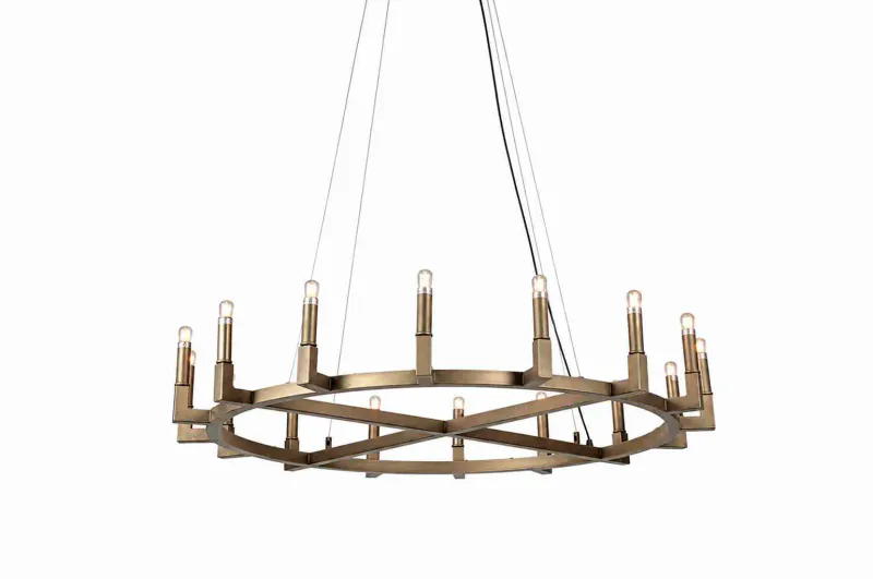 Mountain antikk messing taklampe | Home Factory