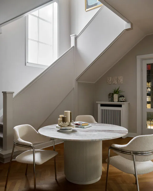 Erie marmor spisebord | Nordal 