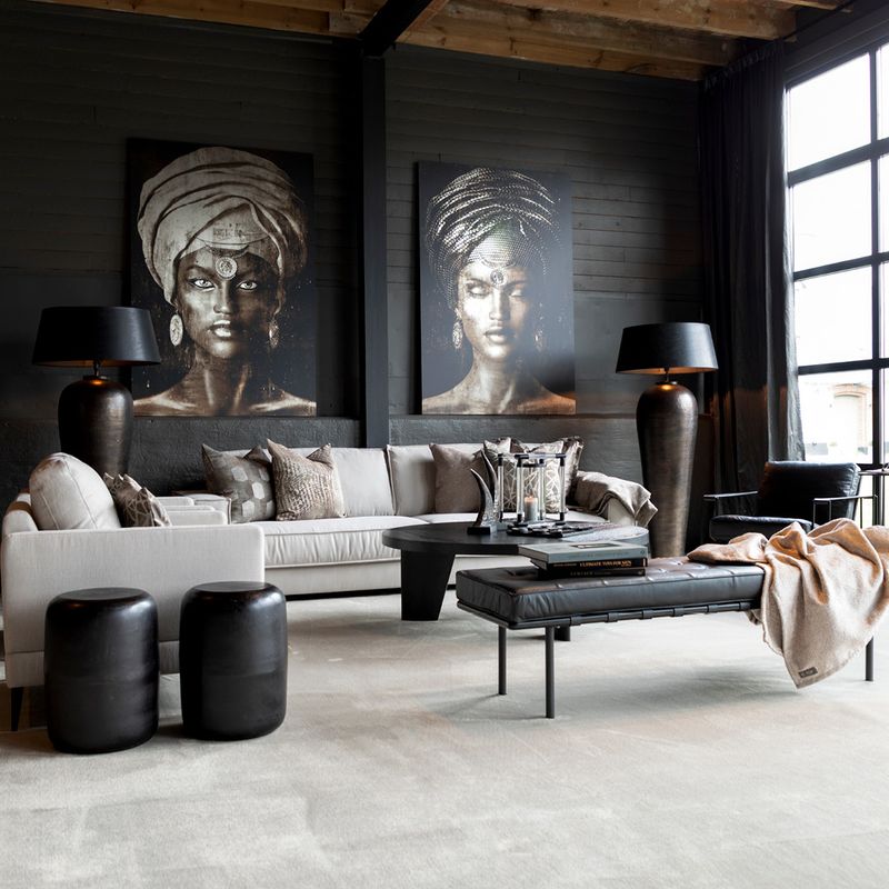 Florence Gulvlampe Antikk Bronse - Artwood